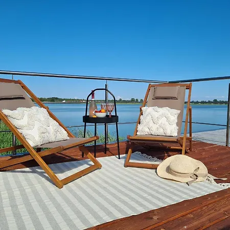 Comfortable House On The Water For 3 People Botel Lazy (West Pomeranian)