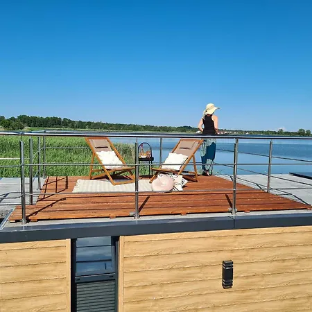 Houseboat In Azy Near Jamno & Sea * Łazy